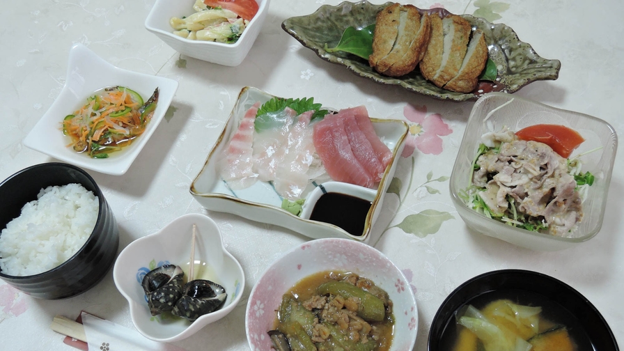 【2食付】屋久島の山海の恵を手軽に食べられる一番人気プラン♪